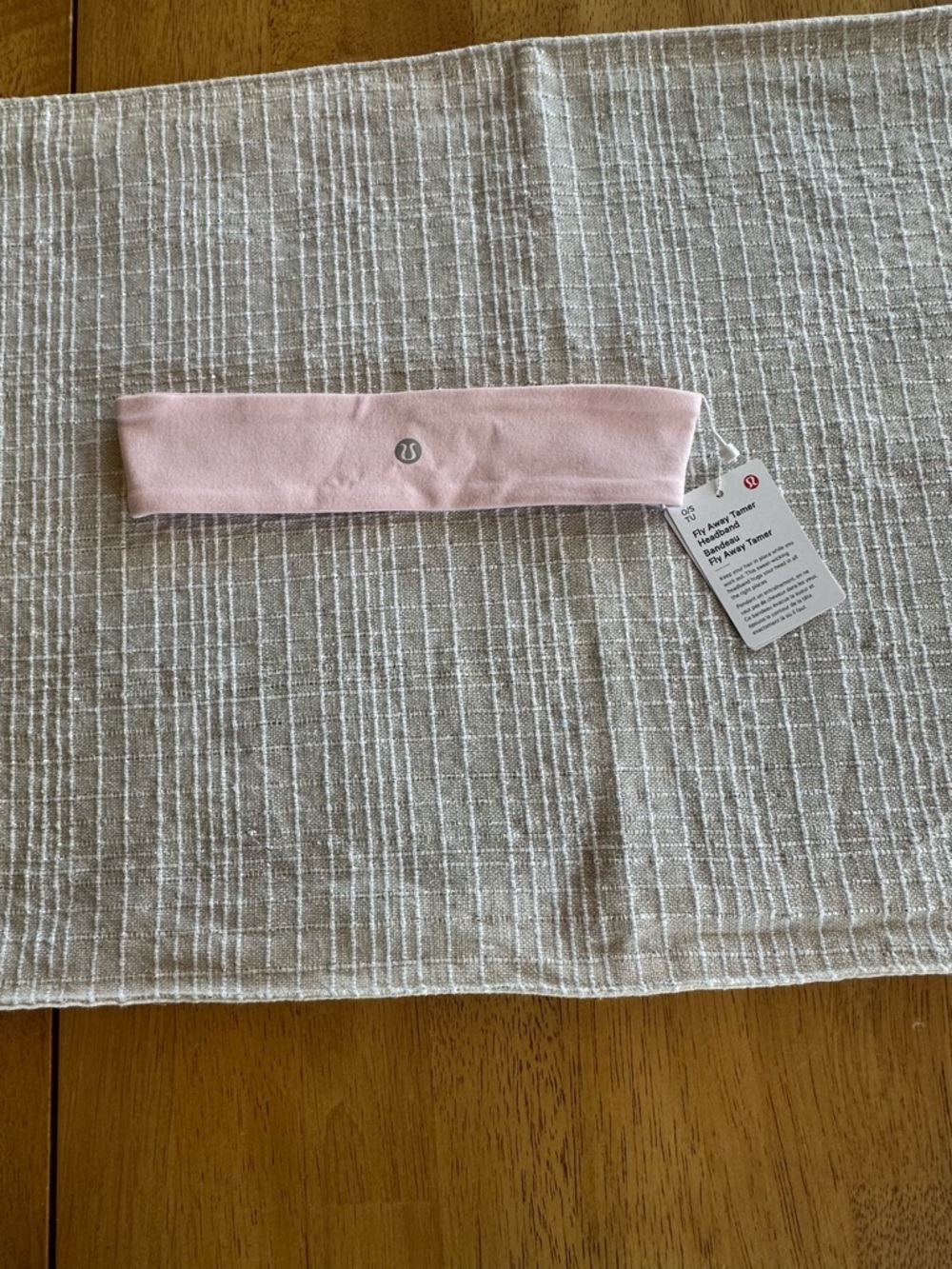 Lululemon Pink Milkshake Stretch Headband